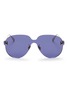 Main View - Click To Enlarge - DIOR - 'Dior Color Quake 3' rimless aviator sunglasses