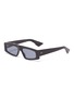 Main View - Click To Enlarge - DIOR - 'Dior Power' strass topline acetate square sunglasses