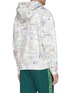 Back View - Click To Enlarge - DAILY PAPER - 'Falis 2' logo bank note print hoodie