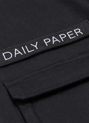  - DAILY PAPER - Logo embroidered cargo pants