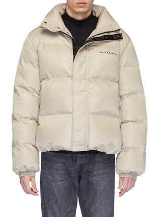 Main View - Click To Enlarge - DAILY PAPER - Logo print puffer jacket
