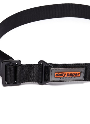 Detail View - Click To Enlarge - DAILY PAPER - 'Fabder' logo patch belt