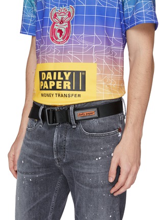 Figure View - Click To Enlarge - DAILY PAPER - 'Fabder' logo patch belt
