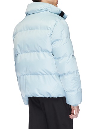 Back View - Click To Enlarge - DAILY PAPER - Logo print puffer jacket