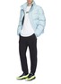 Figure View - Click To Enlarge - DAILY PAPER - Logo print puffer jacket