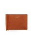 Main View - Click To Enlarge - SAINT LAURENT - Leather bill clip bifold wallet