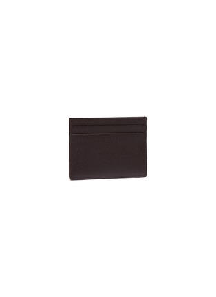 Figure View - Click To Enlarge - SAINT LAURENT - Grain de Poudre leather card holder