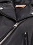  - YVES SALOMON - 'Perfecto' lambskin leather biker jacket
