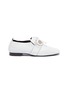 Main View - Click To Enlarge - PIERRE HARDY - 'Penny' coin stud tab leather slip-ons