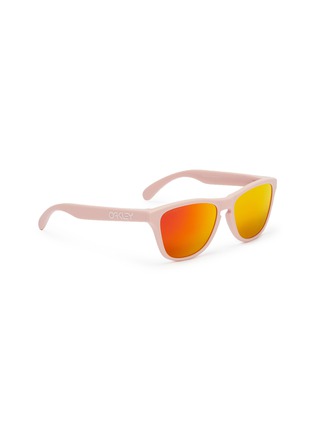 Figure View - Click To Enlarge - OAKLEY - 'Frogskins' mirror acetate square kids sunglasses