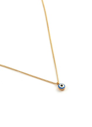 Detail View - Click To Enlarge - ISABEL MARANT - Evil eye pendant necklace