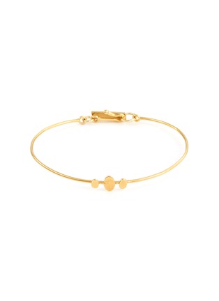 Main View - Click To Enlarge - ISABEL MARANT - Oval charm bangle