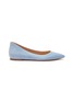 Main View - Click To Enlarge - GIANVITO ROSSI - Suede skimmer flats