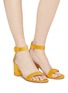 Figure View - Click To Enlarge - GIANVITO ROSSI - 'Versilia 60' ankle strap suede sandals