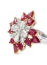 Detail View - Click To Enlarge - LC COLLECTION JEWELLERY - Diamond ruby 18k gold ring