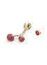 Detail View - Click To Enlarge - ANABELA CHAN - 'Cherry' diamond gemstone drop earrings