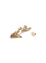 Detail View - Click To Enlarge - ANABELA CHAN - 'Rose Garden Butterfly' diamond gemstone mismatched detachable drop earrings