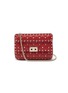 VALENTINO - 'Rockstud Spike' small quilted leather shoulder bag