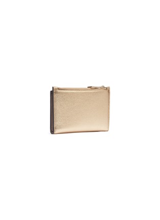 Figure View - Click To Enlarge - VALENTINO GARAVANI - 'No Limit' Rockstud bifold leather card case