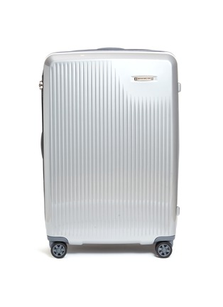 Main View - Click To Enlarge - BRIGGS & RILEY - Sympatico large expandable spinner limited edition suitcase – Silver