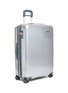 Figure View - Click To Enlarge - BRIGGS & RILEY - Sympatico large expandable spinner limited edition suitcase – Silver