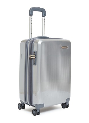  - BRIGGS & RILEY - Sympatico carry-on expandable spinner limited edition suitcase – Silver