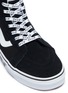 Detail View - Click To Enlarge - VANS - 'Sk8-Hi' tiger checkerboard patch suede panel canvas sneakers