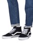 Figure View - Click To Enlarge - VANS - 'Sk8-Hi' tiger checkerboard patch suede panel canvas sneakers