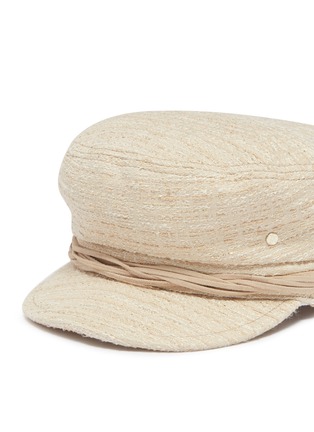 Detail View - Click To Enlarge - MAISON MICHEL - 'New Abby' tweed sailor cap
