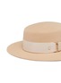 Detail View - Click To Enlarge - MAISON MICHEL - 'Kiki' rabbit furfelt canotier hat