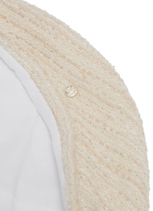 Detail View - Click To Enlarge - MAISON MICHEL - 'New Billy' tweed beret