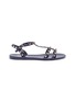 Main View - Click To Enlarge - VALENTINO GARAVANI - Rockstud caged PVC sandals