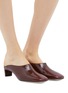Figure View - Click To Enlarge - ATP ATELIER - 'Tasso' patent leather mules