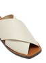 Detail View - Click To Enlarge - ATP ATELIER - 'Alicia' cross band leather slide sandals