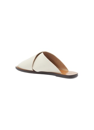  - ATP ATELIER - 'Alicia' cross band leather slide sandals