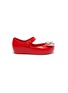 Main View - Click To Enlarge - MELISSA - 'Ultragirl Sweet' bow PVC toddler Mary Jane flats