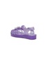 Detail View - Click To Enlarge - MELISSA - 'Possession II' star rainbow PVC toddler sandals