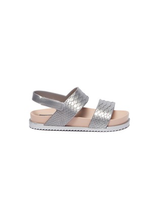 Main View - Click To Enlarge - MELISSA - x Baja East 'Cosmic Python' embossed PVC toddler sandals