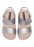 Figure View - Click To Enlarge - MELISSA - x Baja East 'Cosmic Python' embossed PVC toddler sandals