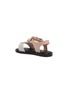 Detail View - Click To Enlarge - MELISSA - 'Mar' bow colourblock PVC toddler sandals