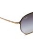 Detail View - Click To Enlarge - RAY-BAN - 'Blaze Hexagonal' frame metal sunglasses