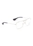 Figure View - Click To Enlarge - RAY-BAN - 'RX3610' metal square optical glasses