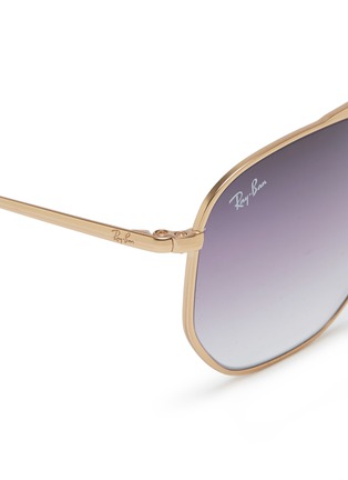 Detail View - Click To Enlarge - RAY-BAN - 'RB3609' metal aviator sunglasses