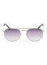 Main View - Click To Enlarge - RAY-BAN - 'RB3609' metal aviator sunglasses