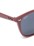 Detail View - Click To Enlarge - RAY-BAN - 'RB4258' acetate square sunglasses