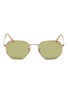 Main View - Click To Enlarge - RAY-BAN - 'Hexagonal' frame metal sunglasses