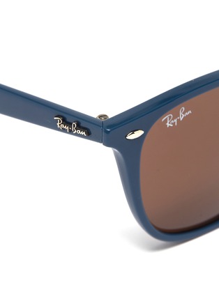 Detail View - Click To Enlarge - RAY-BAN - 'RB4258' acetate square sunglasses