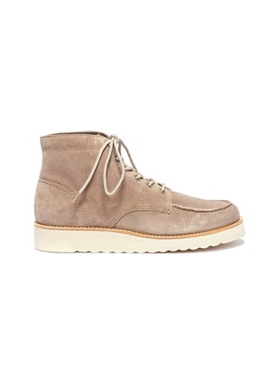 Main View - Click To Enlarge - VINCE - 'Finley' suede platform hiking boots