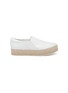Main View - Click To Enlarge - VINCE - 'Wilden' leather flatform espadrilles