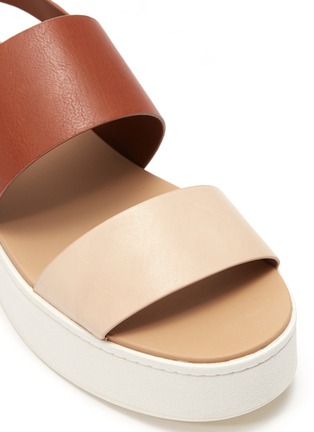 Detail View - Click To Enlarge - VINCE - 'Westport' leather slingback platform sandals